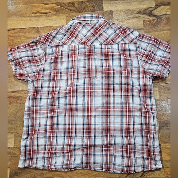 Ariat Retro Fit Plaid Western Snap Shirt XXL - Picture 9 of 9